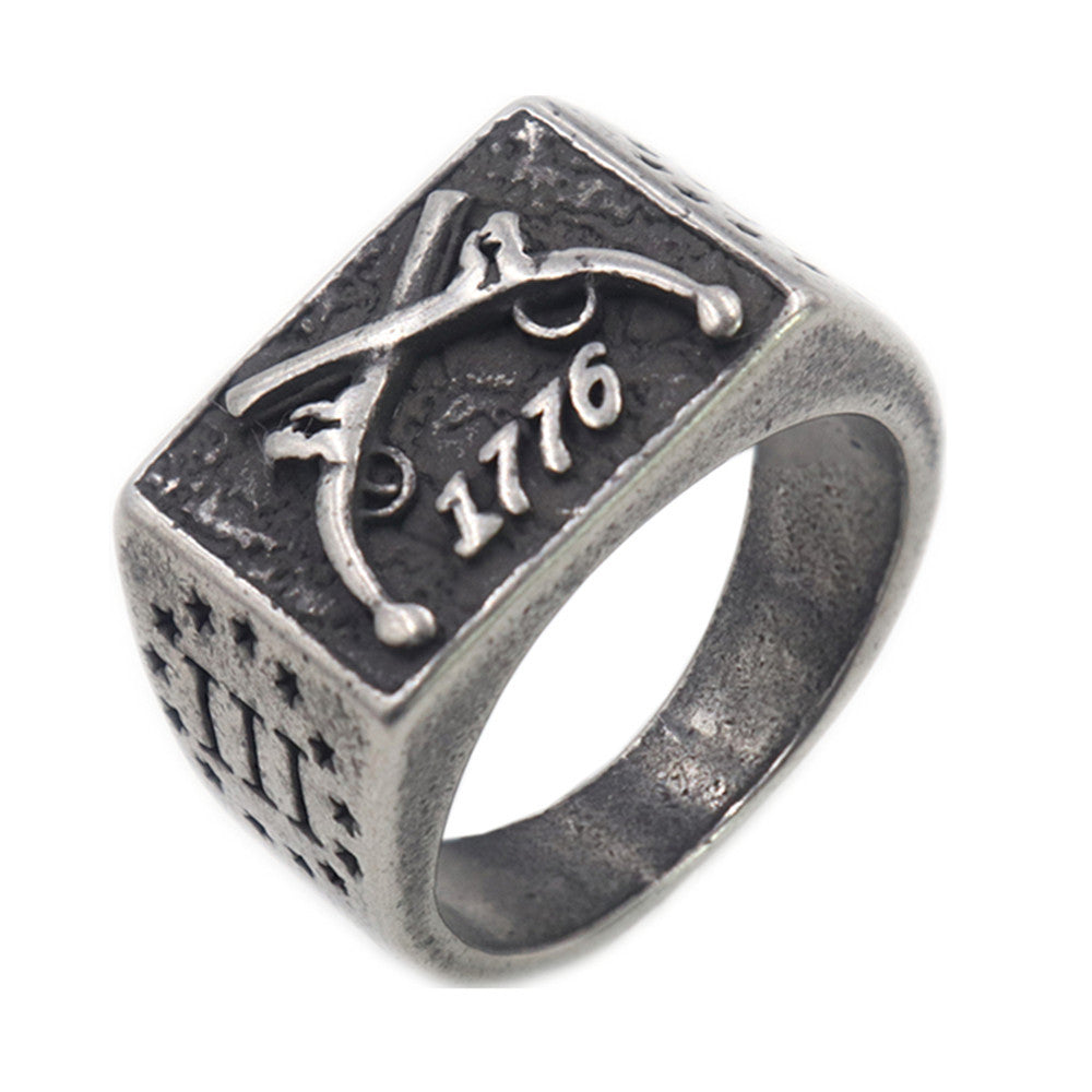 Sculpted Signet Ring