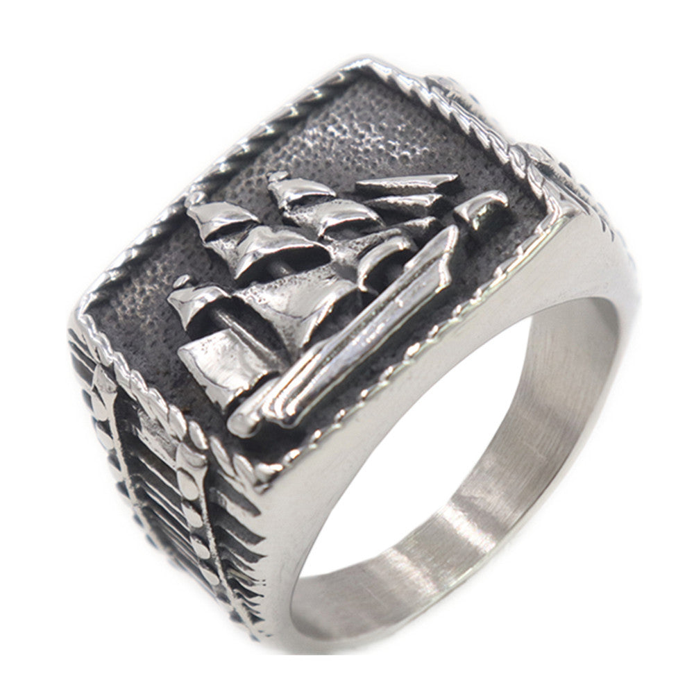 Sculpted Signet Ring